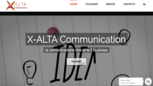 Realizzazione Sito Web Vetrina X-Alta Communication